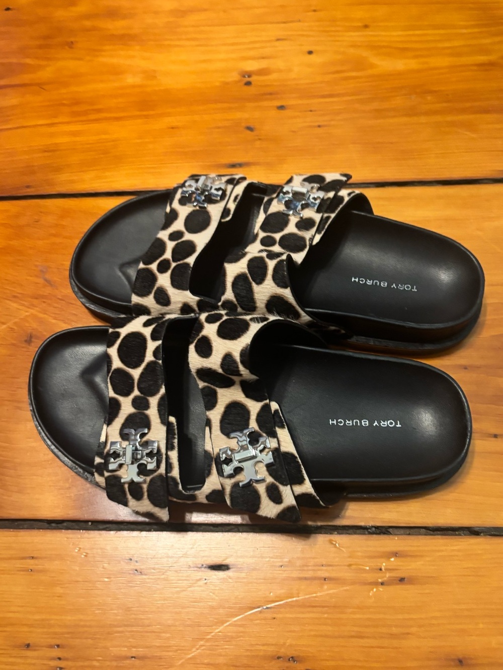 Tory Burch leopard Sandles